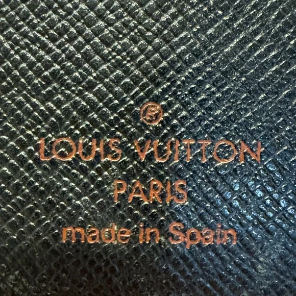 Authentic Louis Vuitton Scarlet Epi Leather Agenda Wallet